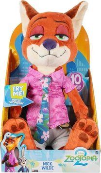Ник Вайлд Зоотрополис 2 Zootopia 2 Disney Интерактивная игрушка T2283K фото