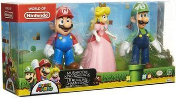 Jakks Pacific Super Mario Bros 10 см 3 шт Набор фигурок T9931V фото