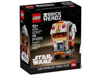 Конструктор LEGO (40795) Star Wars BrickHeadz Люк Скайуокер-пилот T2398 фото