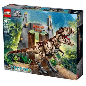 Конструктор LEGO Jurassic World Парк Юрского периода: ярость Ти-Рекса (75936) T2901 фото