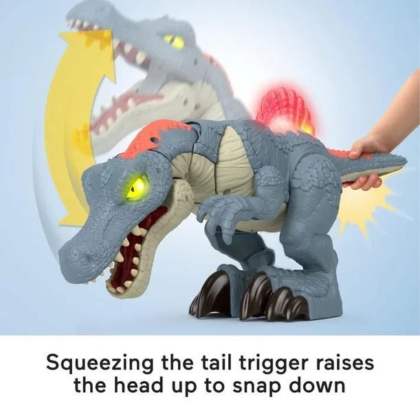 Jurassic World Fisher-Price Спинозавр Світ Юрського періоду Ігрова фігурка динозавра T8977K фото