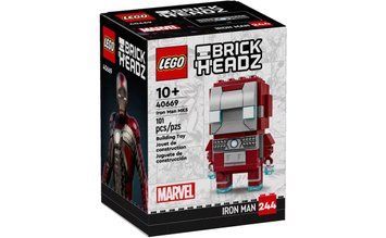 Конструктор LEGO Brick Headz 40669 Залізна Людина MK5 T1311K фото