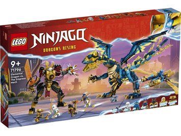 Конструктор LEGO Ninjago Дракон стихий против робота Владычицы (71796) T8452K фото