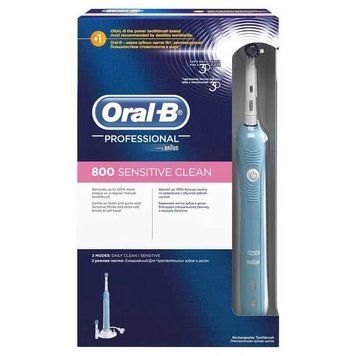 Oral B professional 800 sensitive clean Электрическая зубная щетка T0249E фото