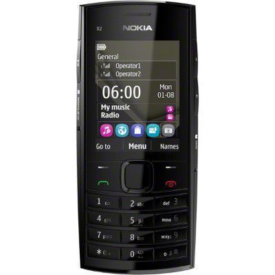 Мобильний телефон Nokia X2-02 Black Оригинал T1427 фото