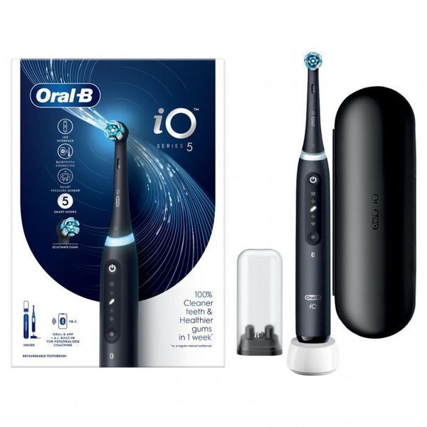 Oral-B iO Series 5 Black Электрическая зубная щетка T5894V фото