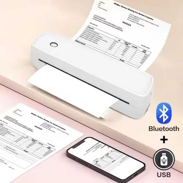 Портативный термопринтер Xprinter A80 Bluetooth T5130K фото