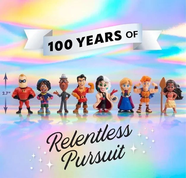 Disney 100 Years &laquo;Невпинна погоня&raquo; 8 фігурок Ігровий набір міні фігурок T9933A фото