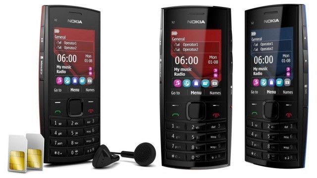 Мобильний телефон Nokia X2-02 Black Оригинал T1427 фото