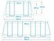 Intex 26790 400х200х122 см Каркасний басейн T1399L фото 4