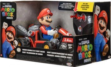 Машинка на радиоуправлении Jakks Pacific Super Mario Movie Rumble RC Супер Марио с фигуркой T9141V фото