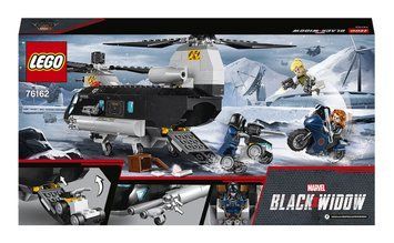 Конструктор LEGO Super Heroes Погоня за вертольотом Чорної Вдови (76162) T6137K фото
