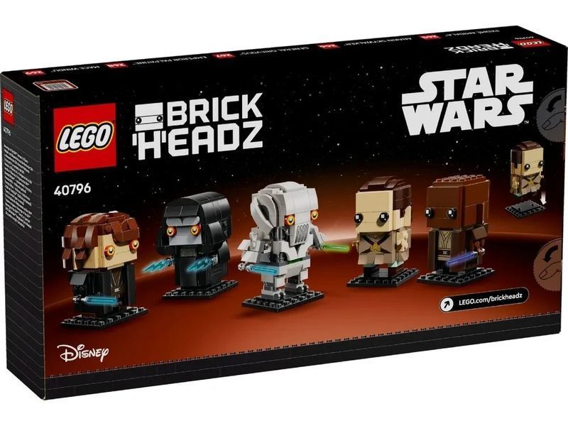 Конструктор LEGO 40796 BrickHeadz 20-річчя &laquo;Помста сітхів&raquo; T1398 фото