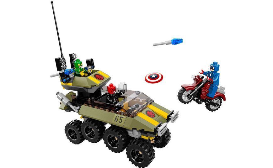 Конструктор LEGO Super Heroes Капітан Америка проти Гідри (76017) T6524K фото
