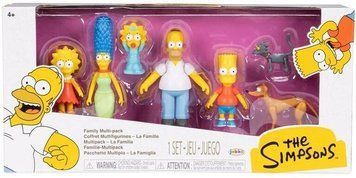 Jakks Pacific The Simpsons Family 7 шт Набор фигурок T1931V фото