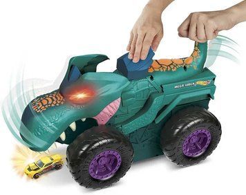 Hot Wheels Monster Trucks Car Chompin' Mega Wrex Mattel GYL13 Игровой набор T1581K фото