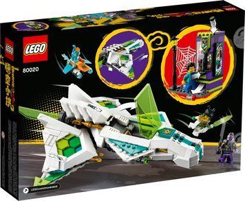 Конструктор Lego 80020 White Dragon Horse Jet 565 деталей T5778Y фото