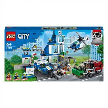Конструктор LEGO City 60316 Поліцейська ділянка T3401 фото