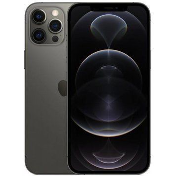 IPhone 12 Pro Max 128 GB Graphite A14 Bionic 3687 мА&middot;год + скло та чохол T5196 фото