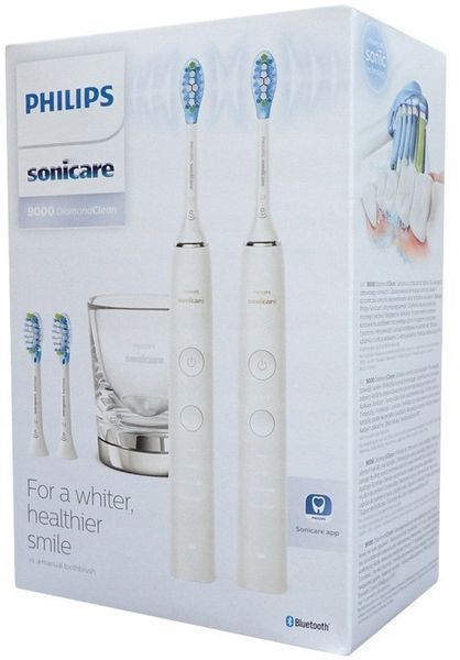 Philips Sonicare 9000 DiamondClean HX9914/62 Набір електричних зубних щіток T7579K фото