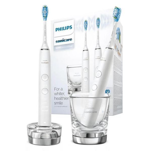 Philips Sonicare 9000 DiamondClean HX9914/62 Набір електричних зубних щіток T7579K фото