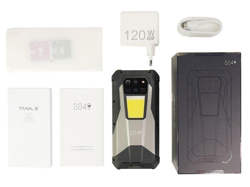 Unihertz Tank 3 16/512GB Global NFC Black Захищений смартфон Dimensity 8200 23800 мАг T7453S фото