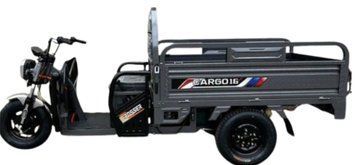 Crosser Cargo 16 1200W 60V/58AH Black Електротрицикл вантажний T1620D фото