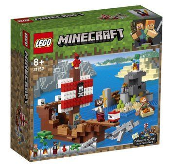Конструктор LEGO Minecraft Пригоди на піратському кораблі (21152) T3711K фото