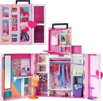 Barbie HBV28 Ігровий набір Двоповерхова шафа барбі T3223D фото