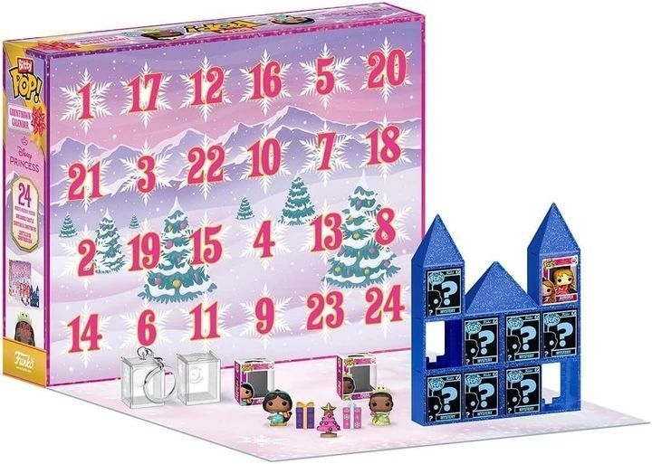Funko Bitty Pop Countdown Calendar Disney Princess 2025 Адвент календар принцеси Діснея T6744K фото