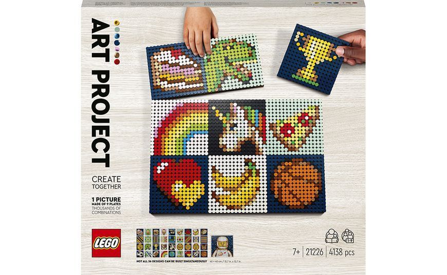 Конструктор LEGO ART Творчий проект: створюємо разом (21226) T8711K фото