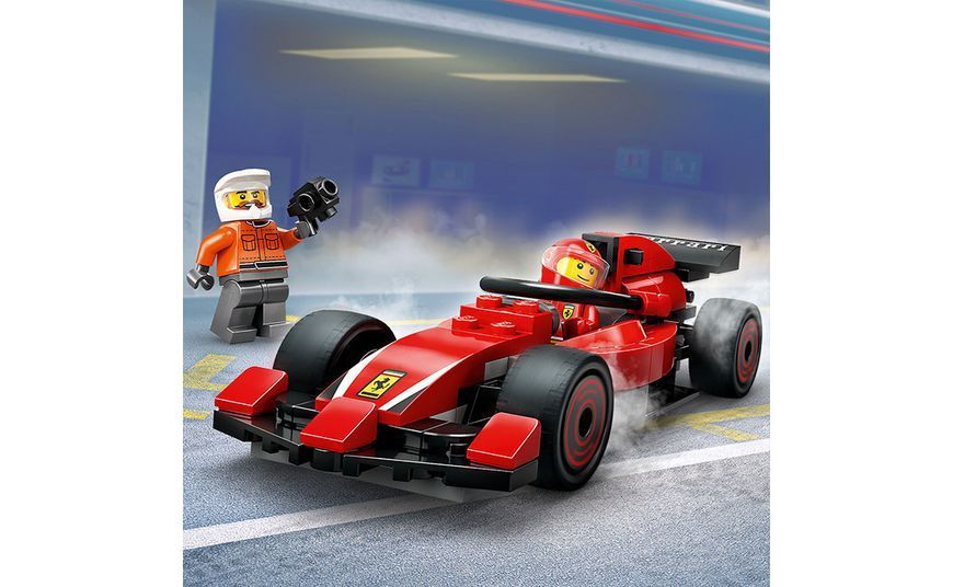 Конструктор LEGO City Піт-стоп та піт-екіпаж F1 з болідом Ferrari (60443) T1287K фото