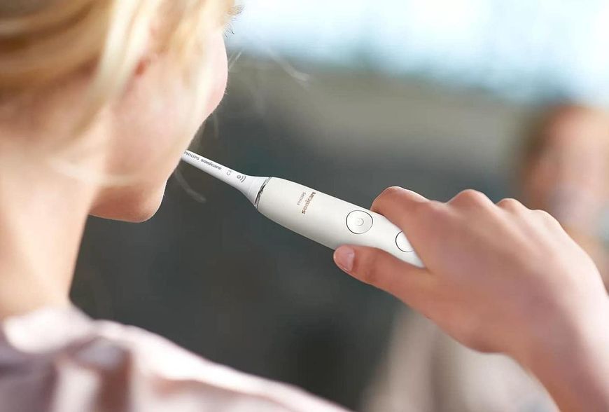PHILIPS Sonicare DiamondClean 9000 HX9912/99 White and Pink Набір електричних зубних щіток T7539K фото