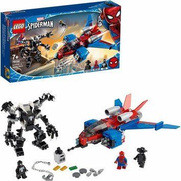 Конструктор Lego Super Heroes Спайдерджет проти робокостюма Венома 76150 T3405 фото