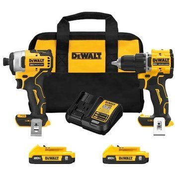 Dewalt DCK225D2 20V Набор аккумуляторных шуруповертов комплект T3759K фото