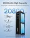 Baseus Power Bank, 20800mAh, 145W, 4-Port Portable Charger (77Wh), PD Fast Charging Battery Pack with Digital Зовнішній акумулятор T8952V фото 3