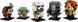 Конструктор LEGO Star Wars BrickHeadz 40856 The Mandalorian and Grogu: Allies&Villains T1539K фото 2