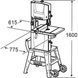 Makita LB1200F Стрічкова пила 0,9 кВт T1682K фото 7