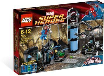 Конструктор LEGO Marvel Super Heroes Нападение Человека-паука на лабораторию Доктора Осьминога (6873) T5922K фото