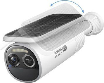 Baseus S2 4K Solar Security, White IP-камера відеоспостереження T8144V фото