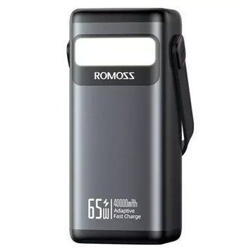 Romoss PMT40 65w 40000mAh Зовнішній акумулятор T9884K фото