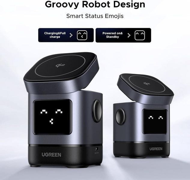 UGREEN UNO 15W Qi2 MagSafe Charging Station (35569) Док-станція T0945V фото
