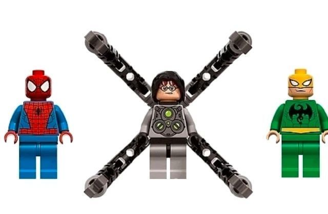 Конструктор LEGO Marvel Super Heroes Напад Людини-павука на лабораторію Лікаря Восьминога (6873) T5922K фото