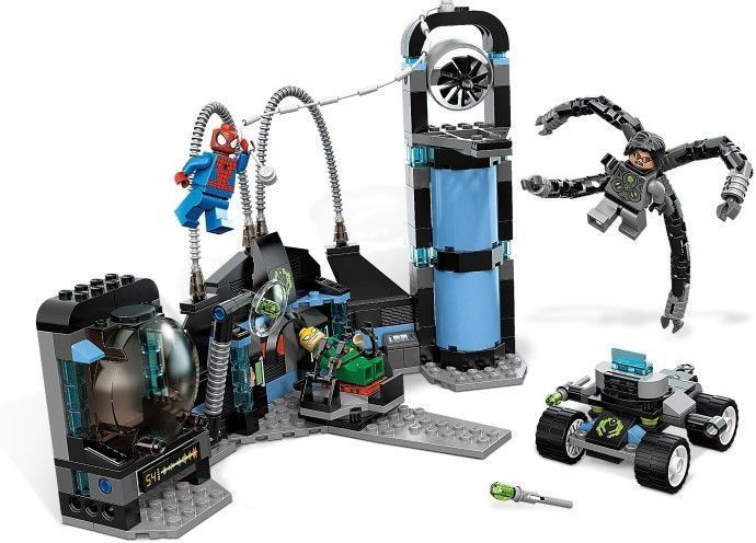 Конструктор LEGO Marvel Super Heroes Напад Людини-павука на лабораторію Лікаря Восьминога (6873) T5922K фото