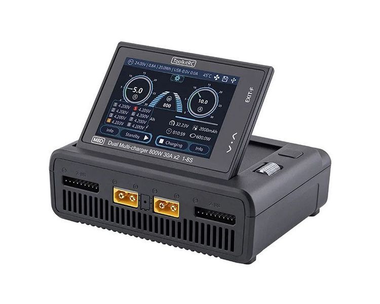 ToolkitRC M8D 1600W Зарядное устройство T8902K фото