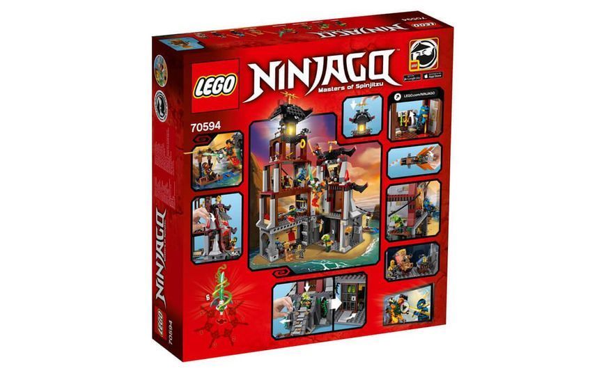 Конструктор LEGO NINJAGO Облога маяка (70594) T3908K фото