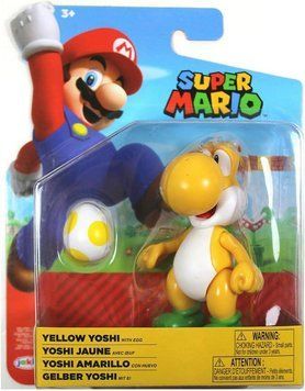 Super Mario Yellow Yoshi Фигурка Jakks Pacific 10 см T9815V фото