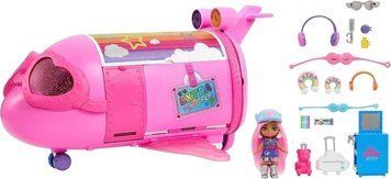 Barbie Extra Fly HPF72 Самолет Барби Игровой набор T7813K фото