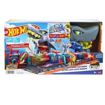 Hot Wheels Автомойка Акула Игровой набор T9779K фото