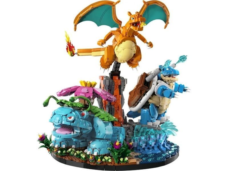 Конструктор LEGO Pok&eacute;mon Покемоны Венузавр, Чаризард и Бластойз (72153) T3371K фото